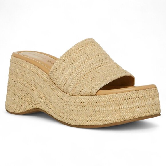 Madden Girl Zahara-R Womens Slip on Dressy Wedge Sandals - Picture 1 of 3